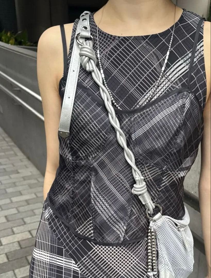 バッグ AMERI VINTAGE MEDI MESH DRAWSTRING BAG