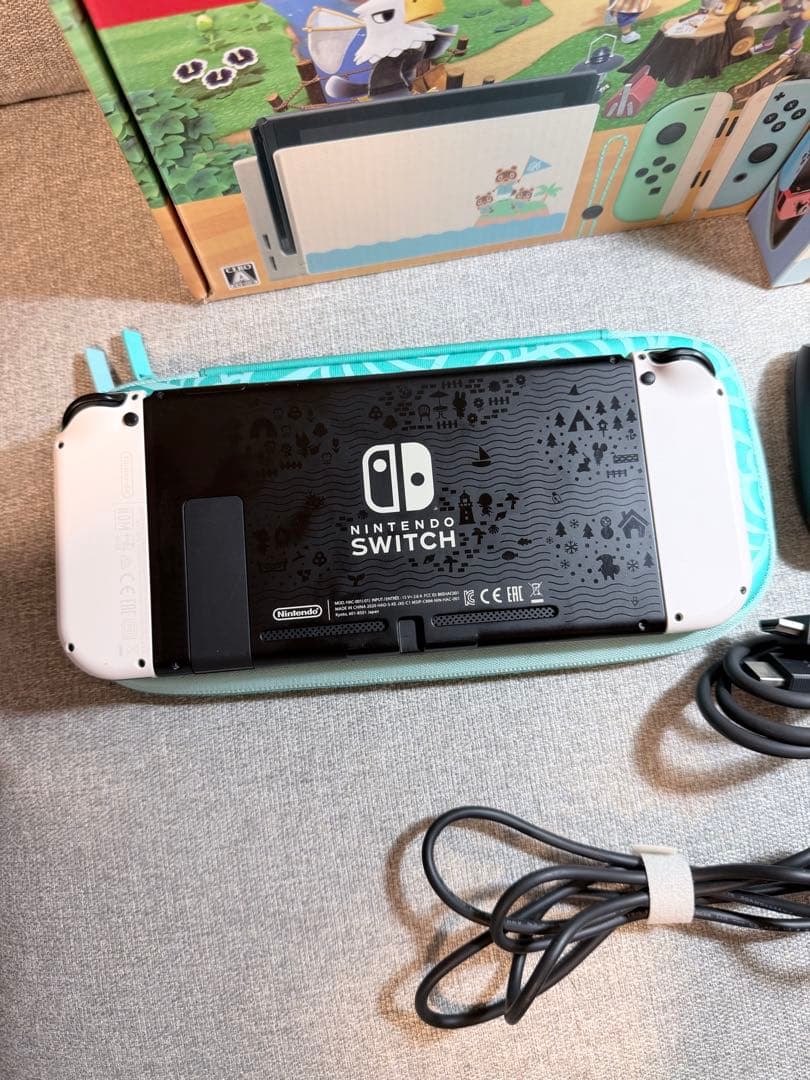 Nintendo Switch あつまれどうぶつの森セット 公式ケース 本体一式