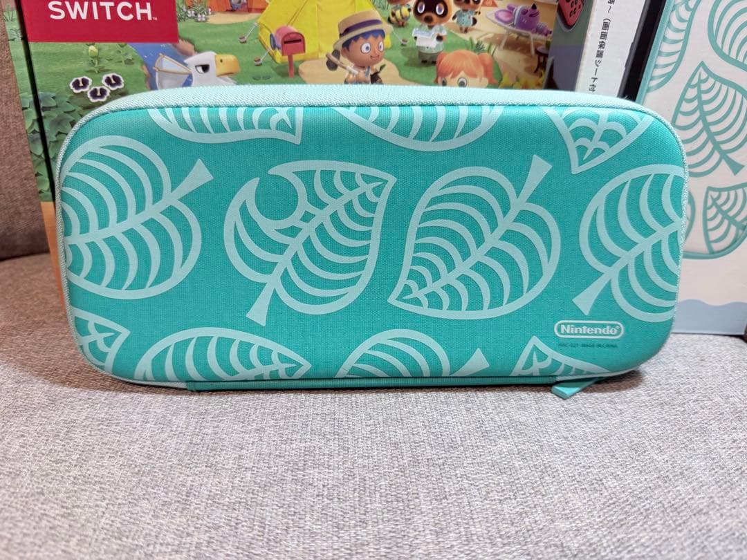 Nintendo Switch あつまれどうぶつの森セット 公式ケース 本体一式