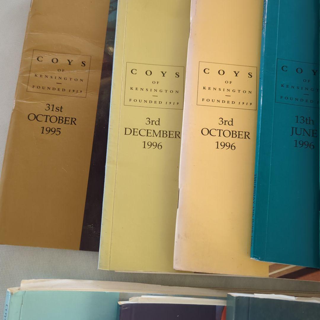 希少　COYS of Kensington自動車オークションカタログ16冊セット