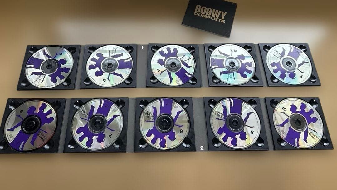 【初回限定版】BOØWY COMPLETE BOX 10枚組