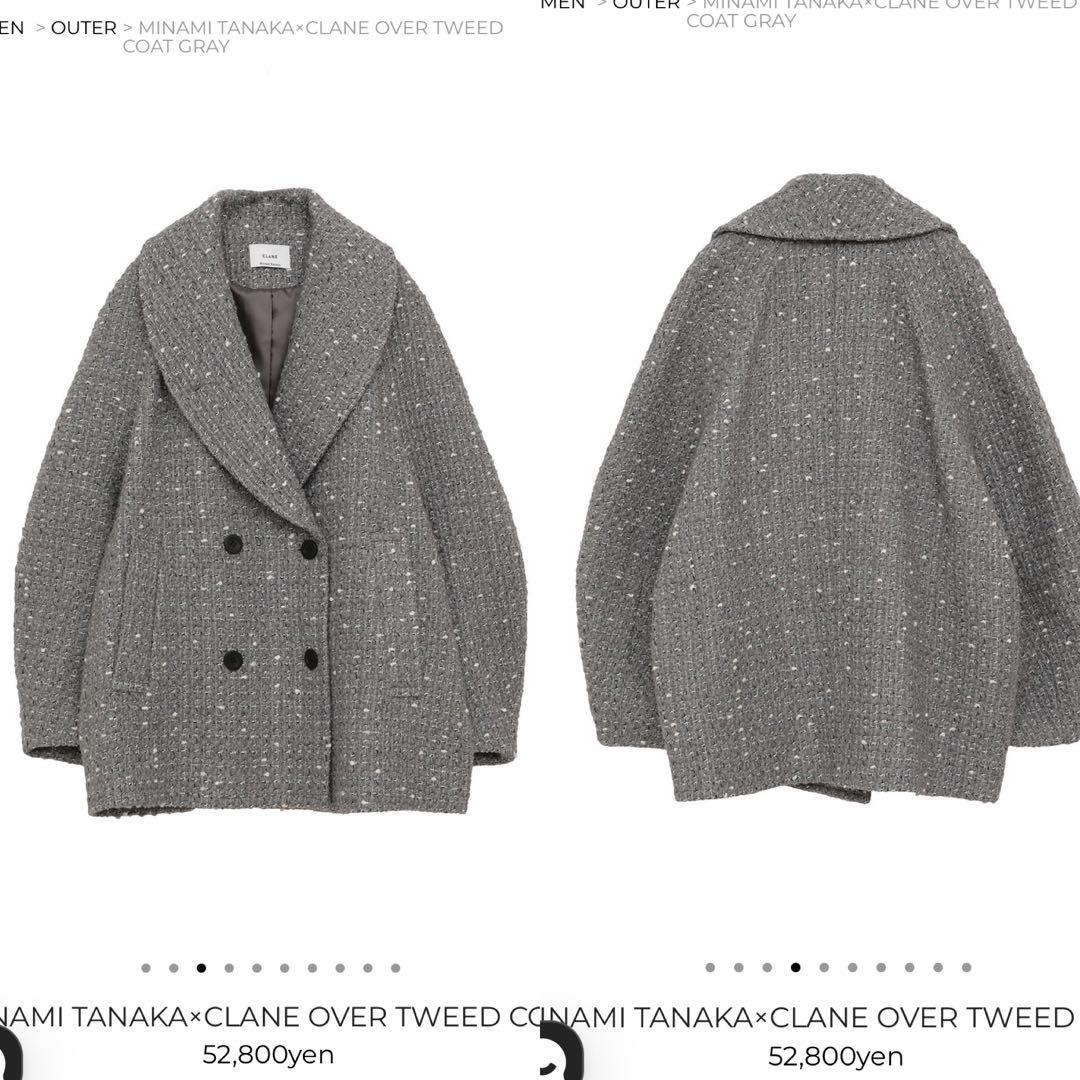 CLANE MINAMITANAKA×CLANE OVER TWEED COAT
