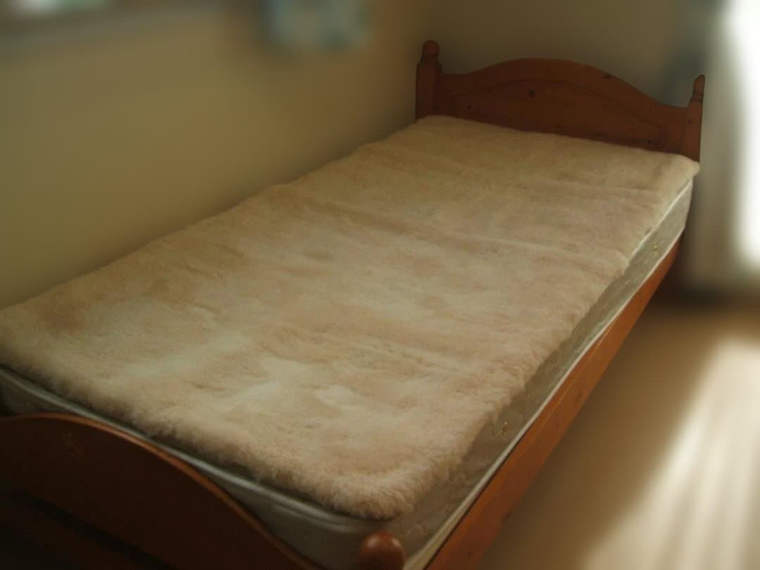 新品＊じぶんまくら日本ムートン製＊オーストラリア産毛足３５ミリ＊ムートンシーツＳ