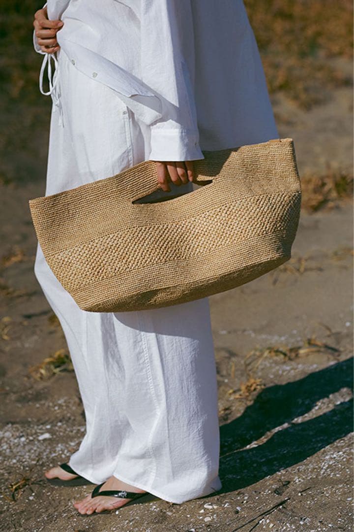 haru　新品未開封　ETRE TOKYO ランドスケープラフィアバッグ