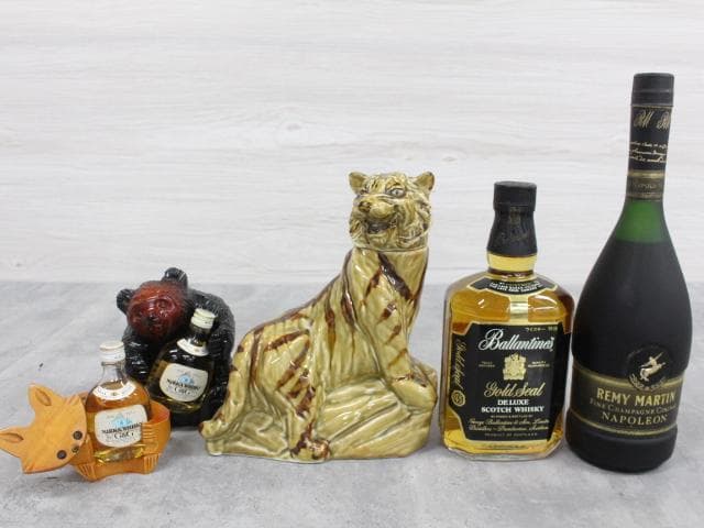 ▲未開栓5本 サントリーオールド 干支ボトル 寅 ニッカ G&G バランタイン等