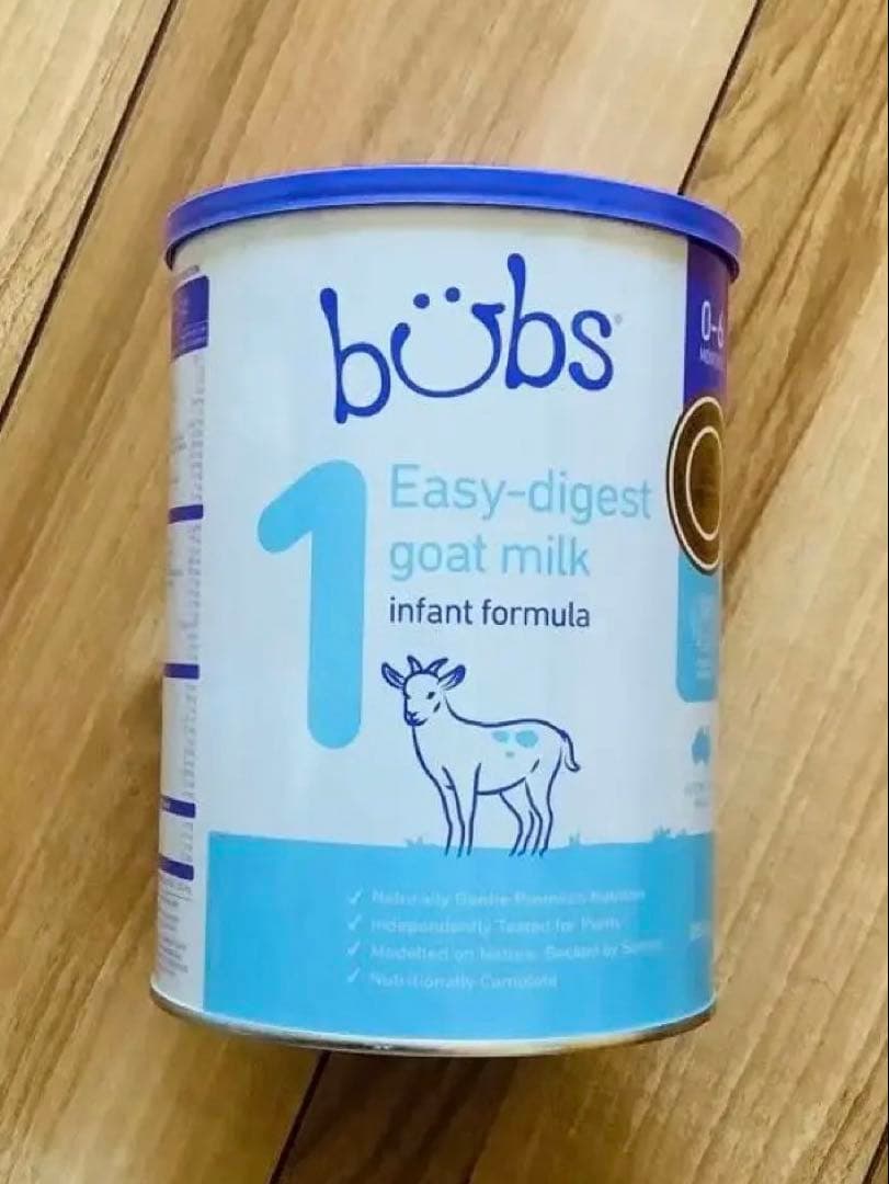 【宅急便】bubsバブズ・やぎ山羊A2粉ミルク ステップ1(生後0〜6ヶ)2缶