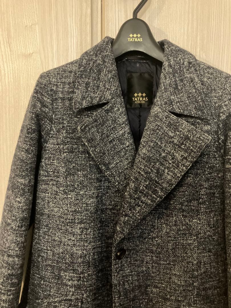 TATRASツイード調ダウンコート