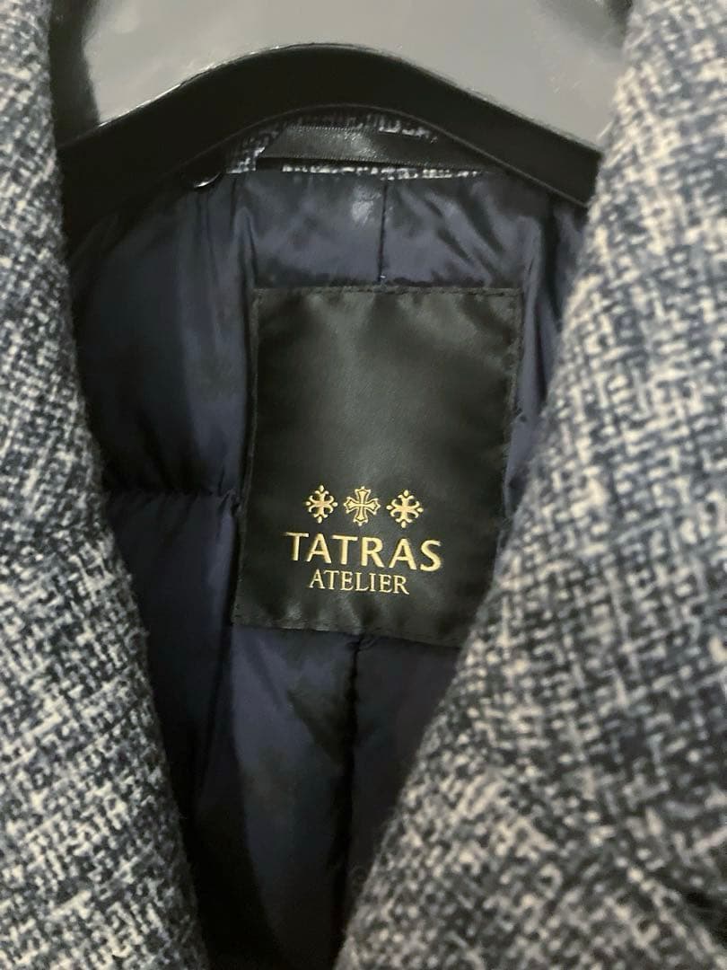 TATRASツイード調ダウンコート