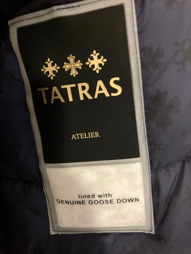 TATRASツイード調ダウンコート