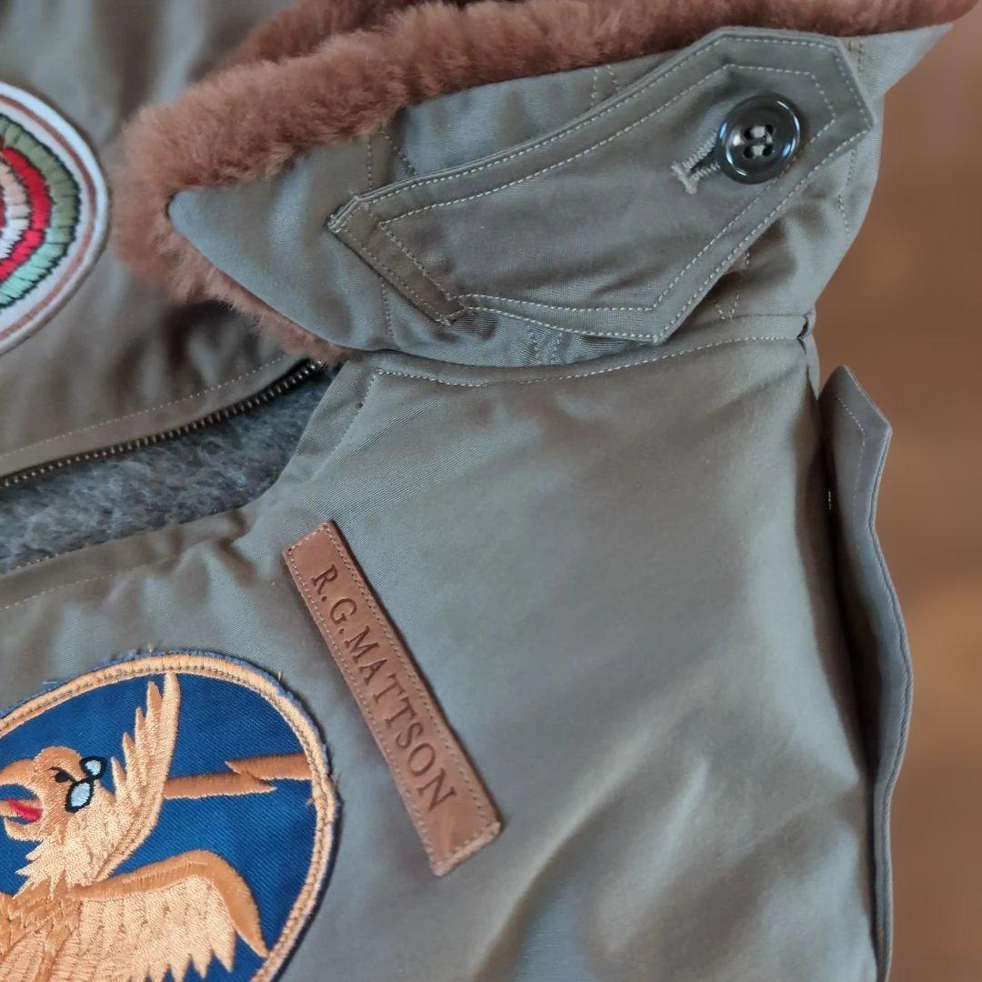 希少　バズリクソンズＢ−10 実名復刻　赤リブ