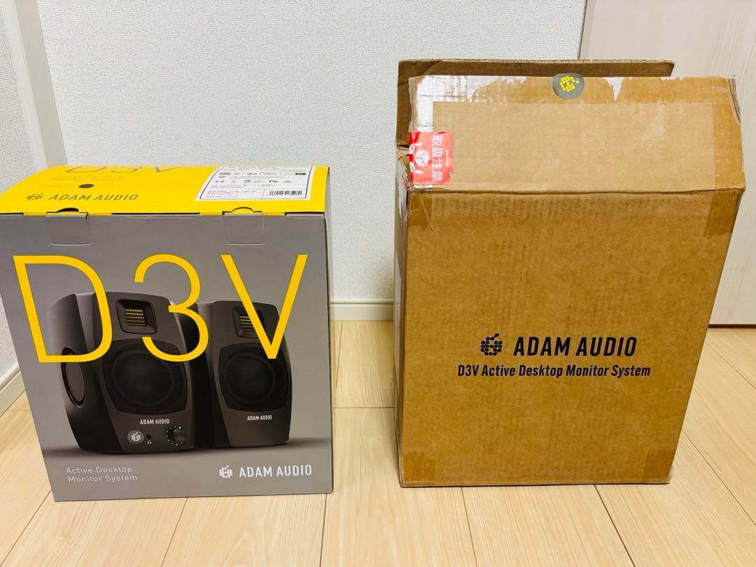 【美品】ADAM AUDIO アダムオーディオ D3V Black