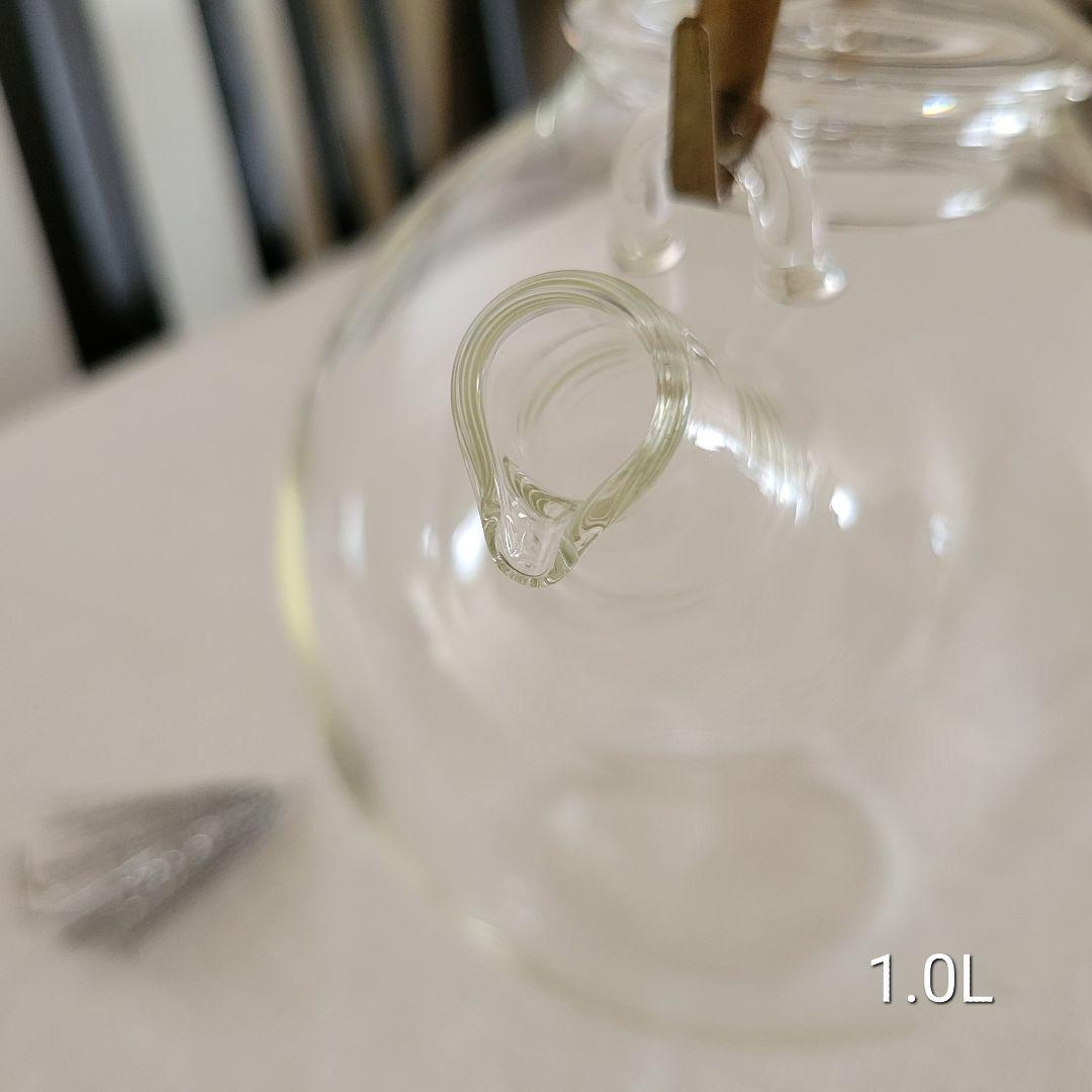 クラフトユー まんまるガラスポット 1.0L