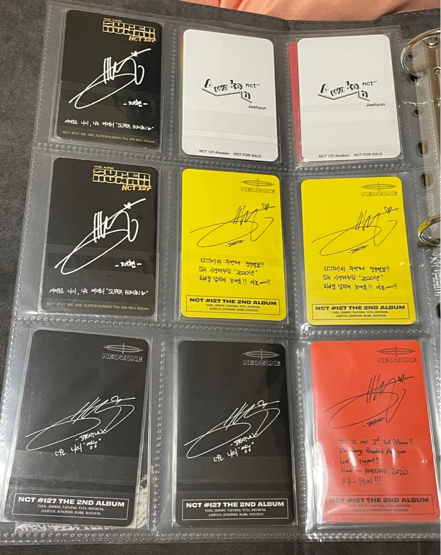 NCT127 ジェヒョン トレカ②