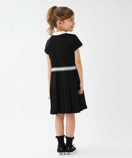ケイトスペード ポロプリーツワンピース サイズ120 ブラック