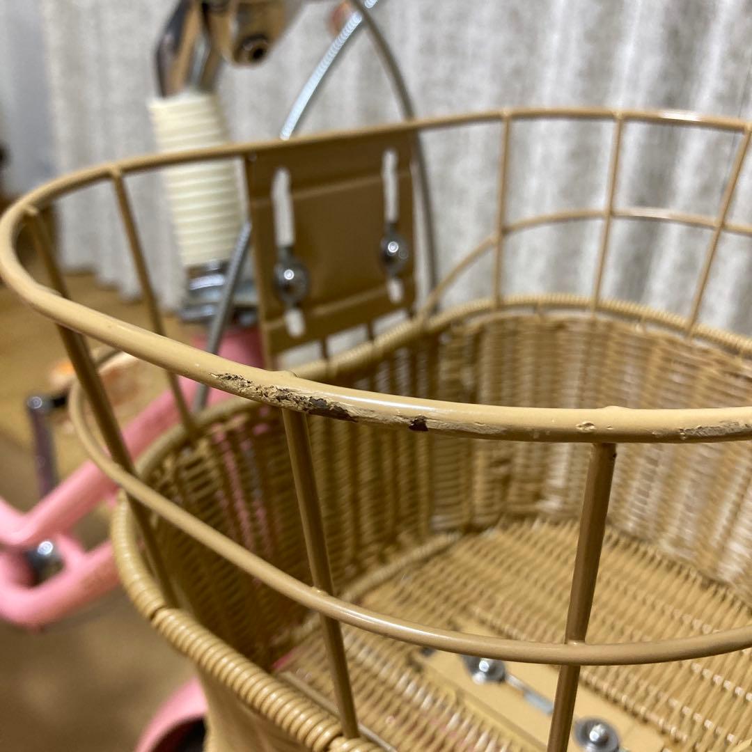 【美品】ブリヂストン　子ども用自転車　18インチ　ピンク