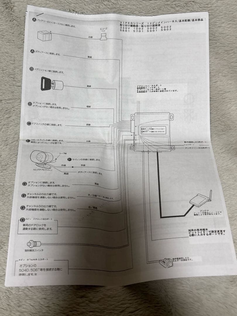Viper 330V セキュリティシステム