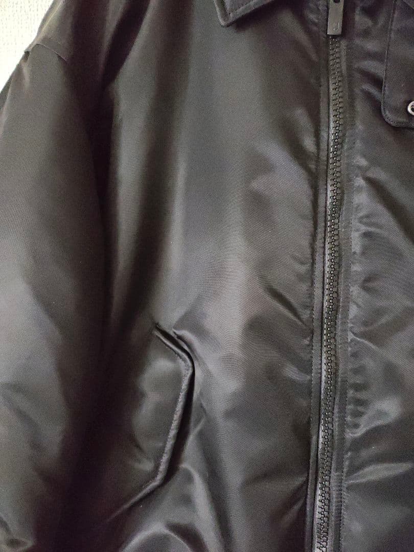 【美品】Uniqlo +J ダウンオーバーサイズリブブルゾン ブラック