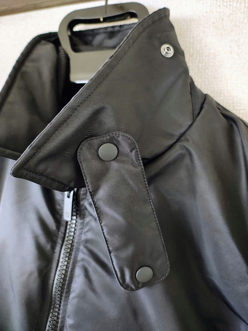 【美品】Uniqlo +J ダウンオーバーサイズリブブルゾン ブラック