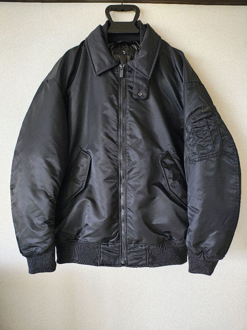 【美品】Uniqlo +J ダウンオーバーサイズリブブルゾン ブラック