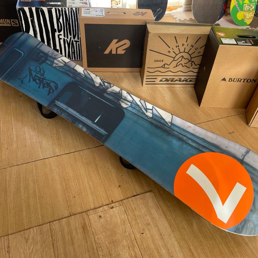 BURTON　バートン　未使用バイン付きスノーボードセット　ジブ・グラトリ◎