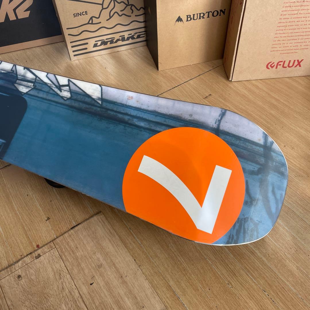 BURTON　バートン　未使用バイン付きスノーボードセット　ジブ・グラトリ◎
