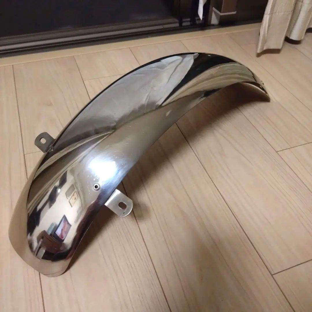 SR400 ステンレス ショートリアフェンダー