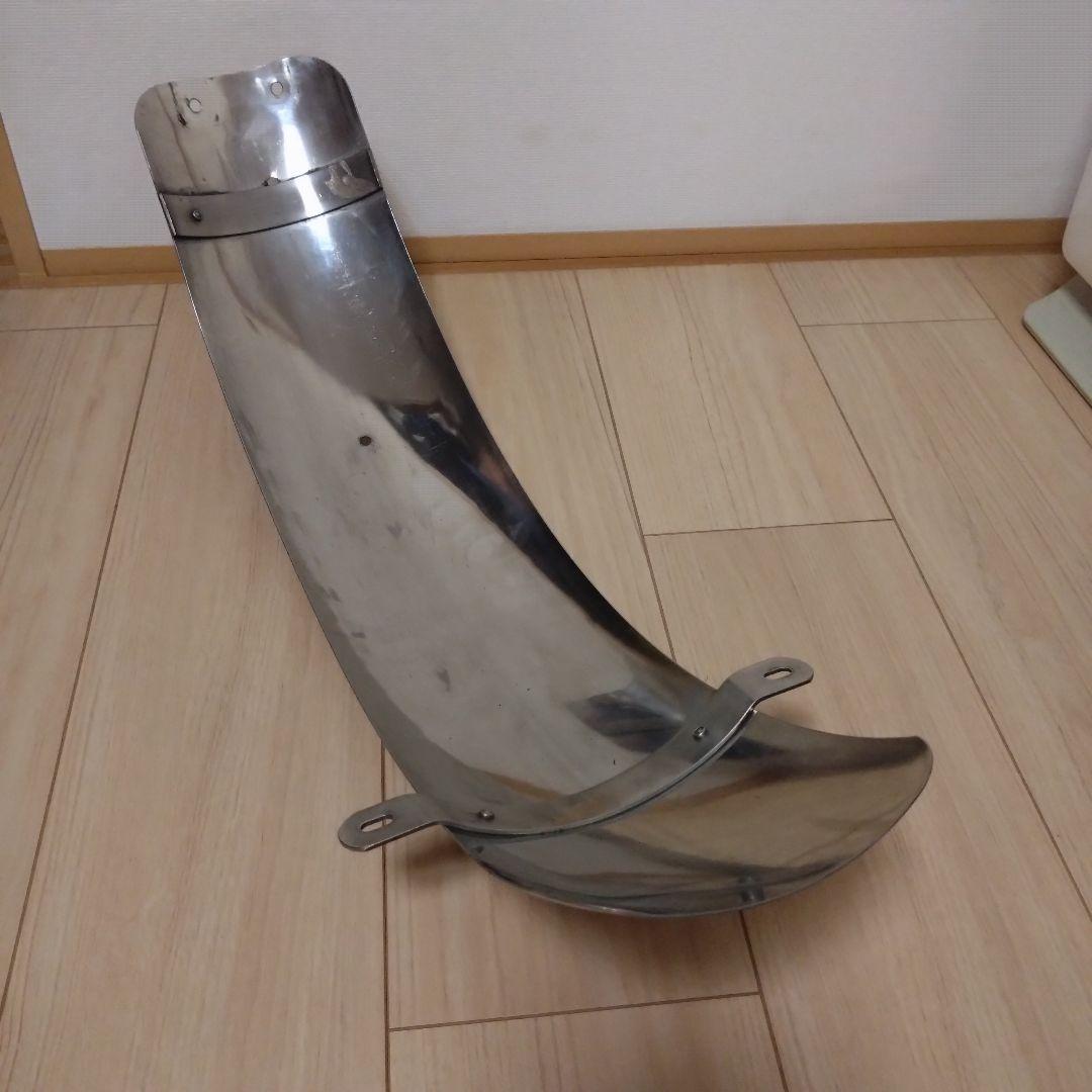 SR400 ステンレス ショートリアフェンダー