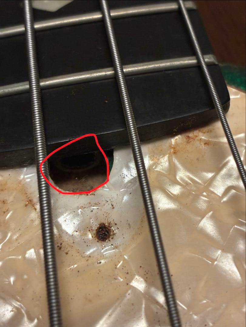 Vaccaro V2 X RAY 4弦ベース