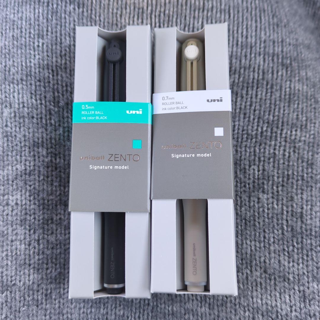 ユニボールゼント uniball ZENTO シグニチャー ブラック ゴールド