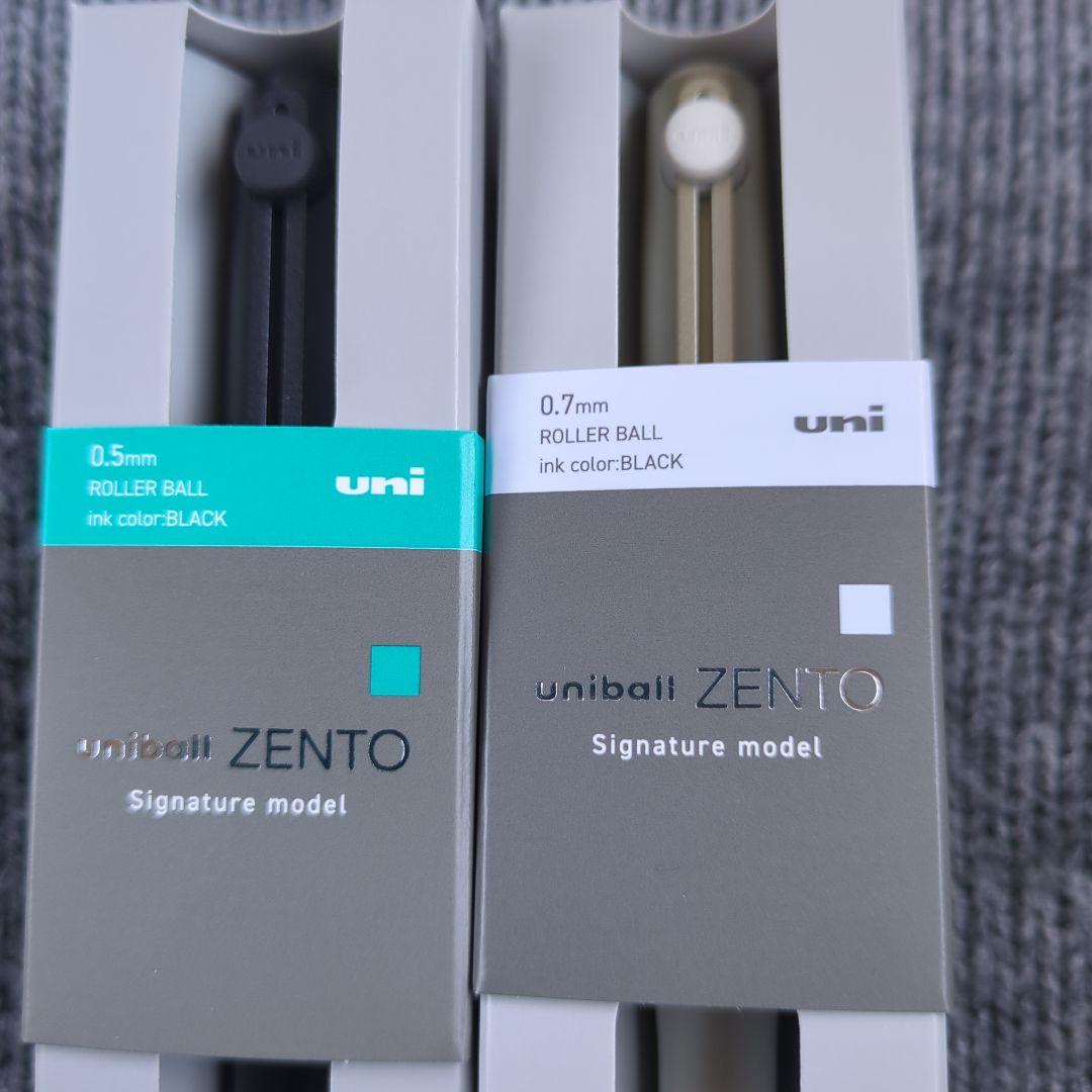 ユニボールゼント uniball ZENTO シグニチャー ブラック ゴールド