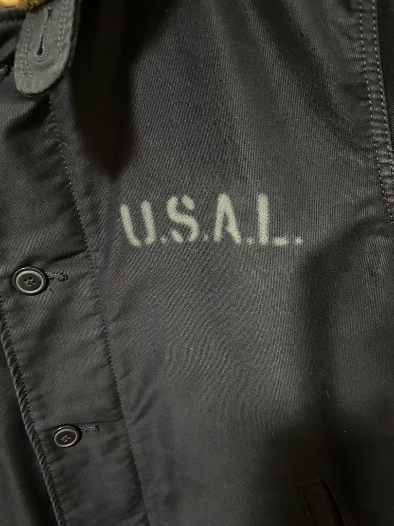 アルファ　ALPHA N-1 デッキジャケット　 Lサイズ