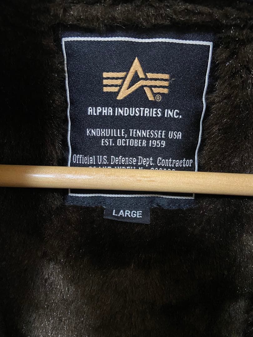 アルファ　ALPHA N-1 デッキジャケット　 Lサイズ