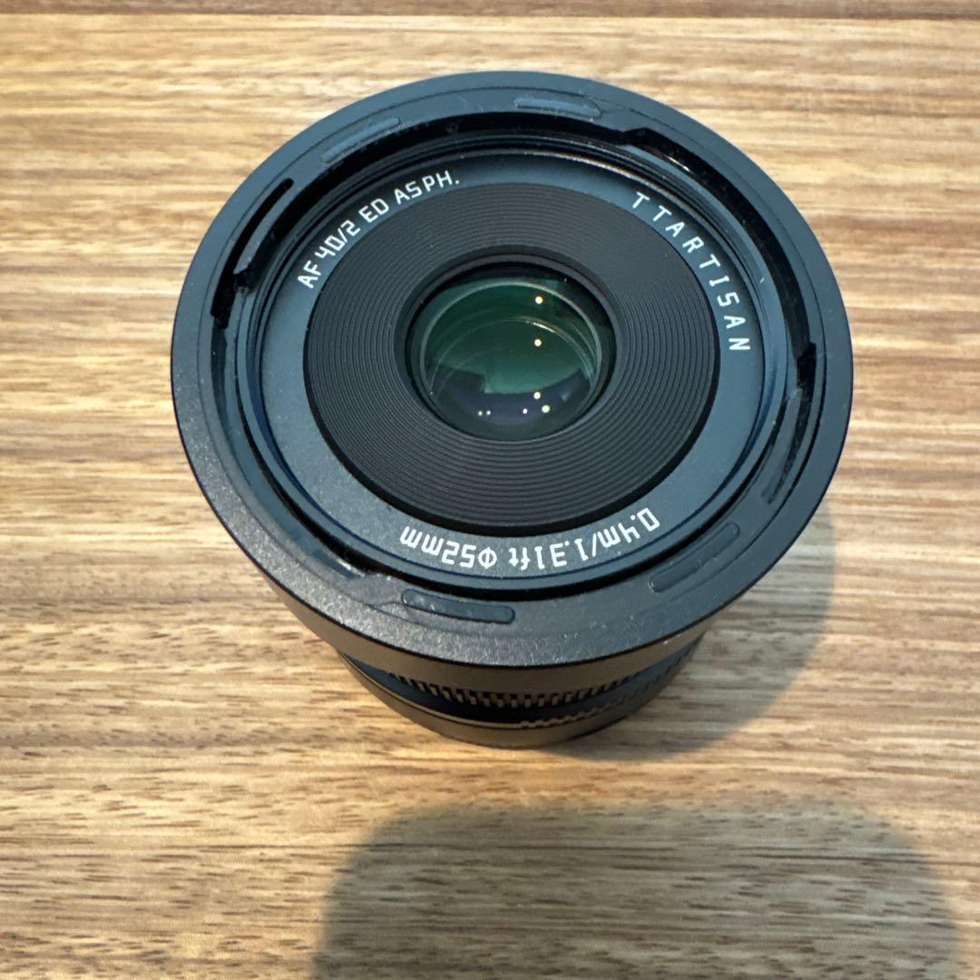 Ttartisan 40mm f2 af Lマウント