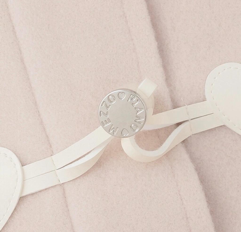 メゾピアノ 24AW フェイクファーダッフルコート