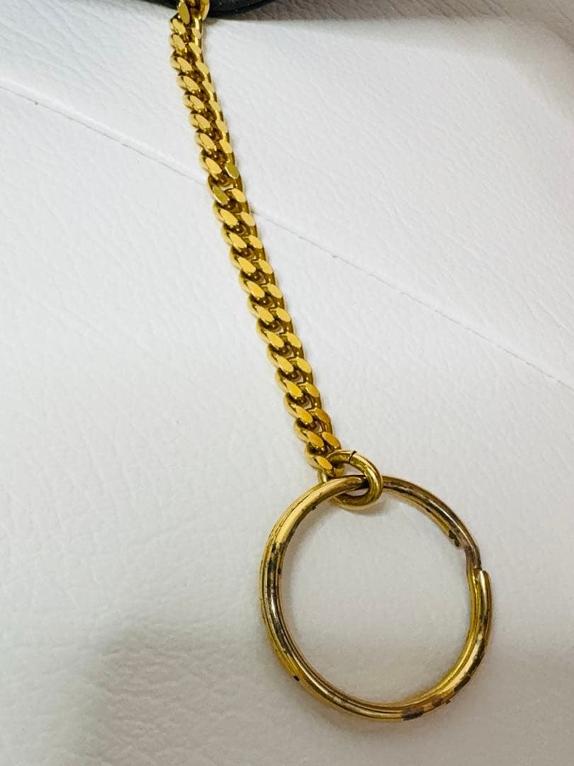 【値下げ希少】CHANEL シャネルキャビア スキン キーチェーン ケース