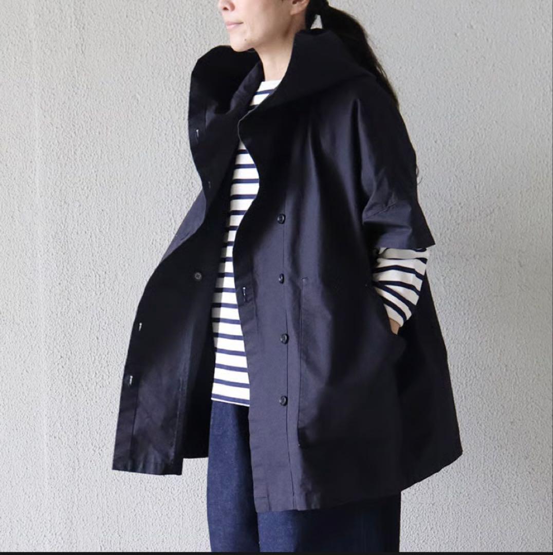 homspun ホームスパン　コットンリップストップポンチョ