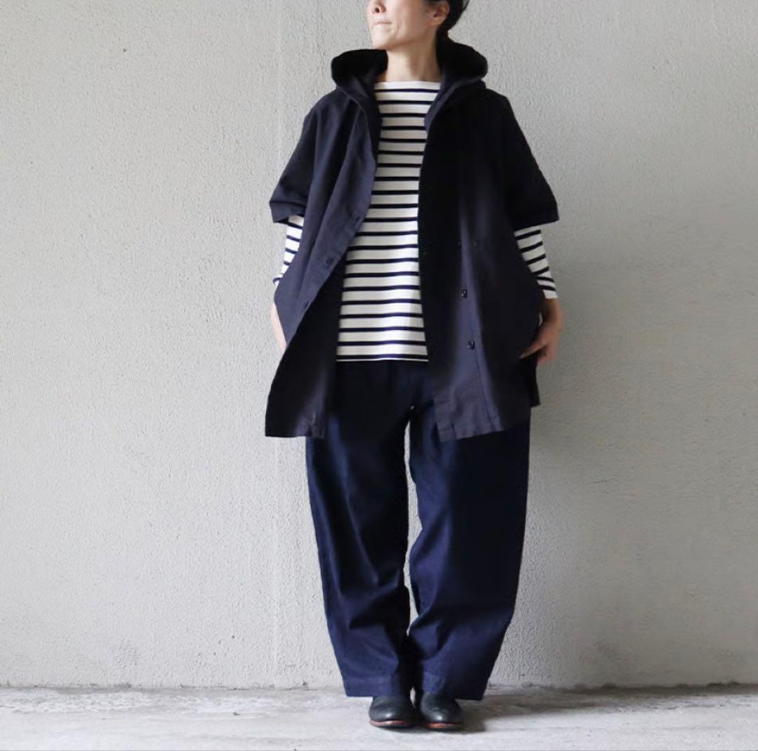 homspun ホームスパン　コットンリップストップポンチョ