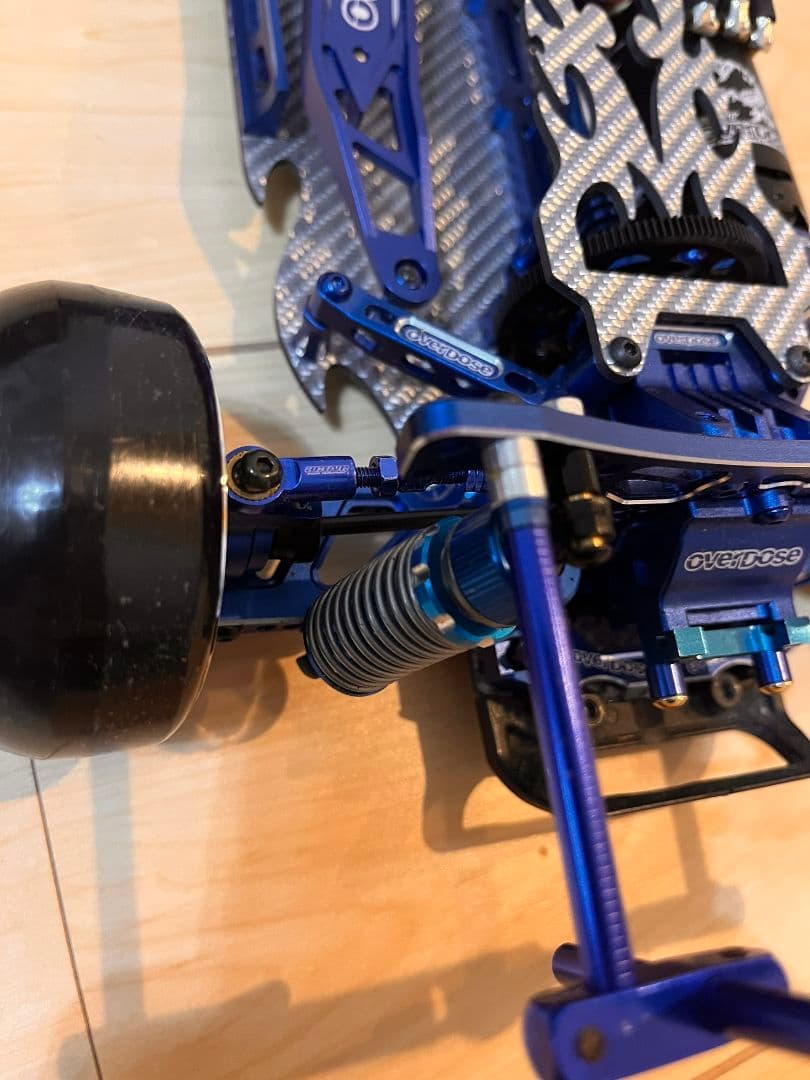 ぬん　Overdose ホビーラジコン カーボンシャーシ