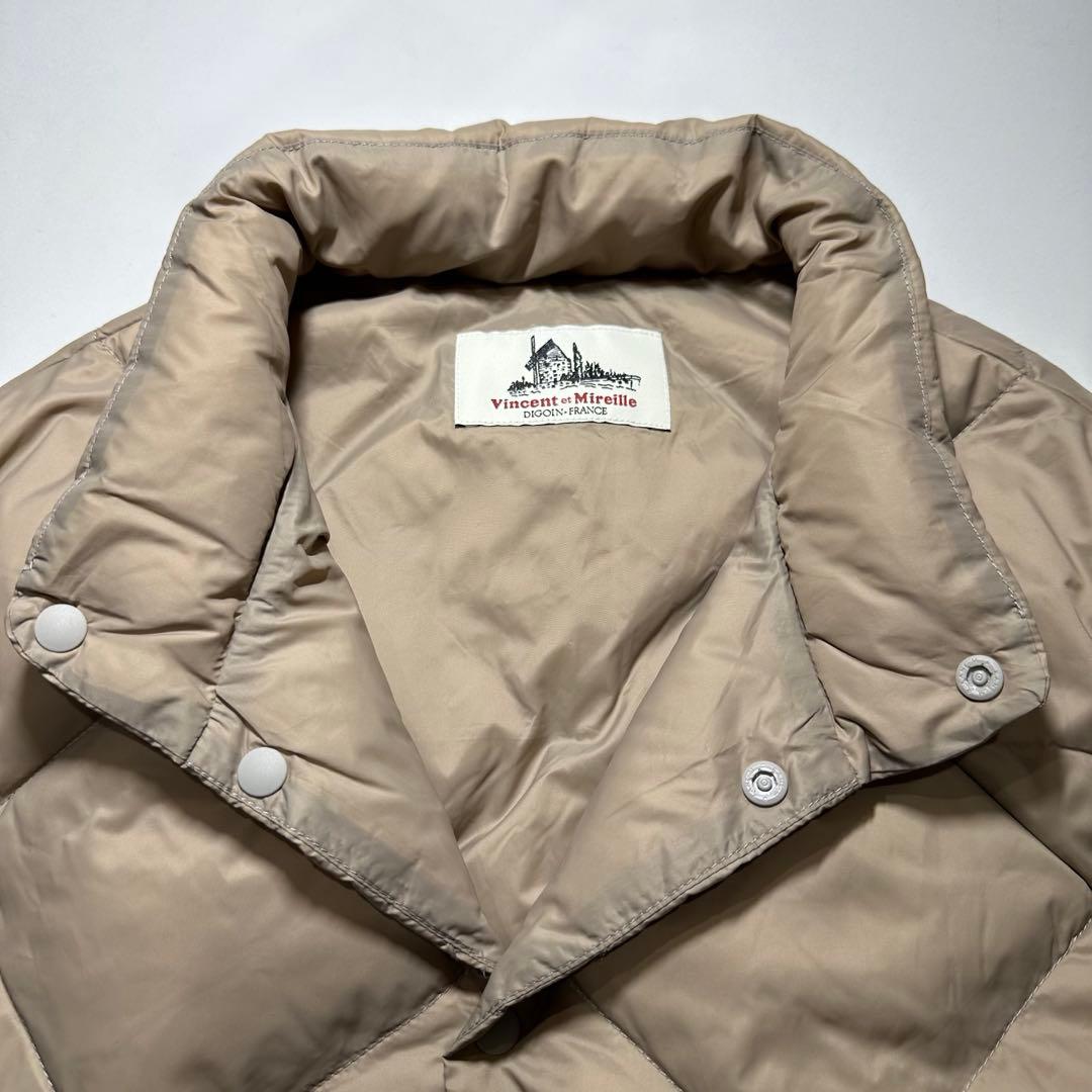VINCENT ET MIREILLE ダウンベスト　ライトダウン 軽量