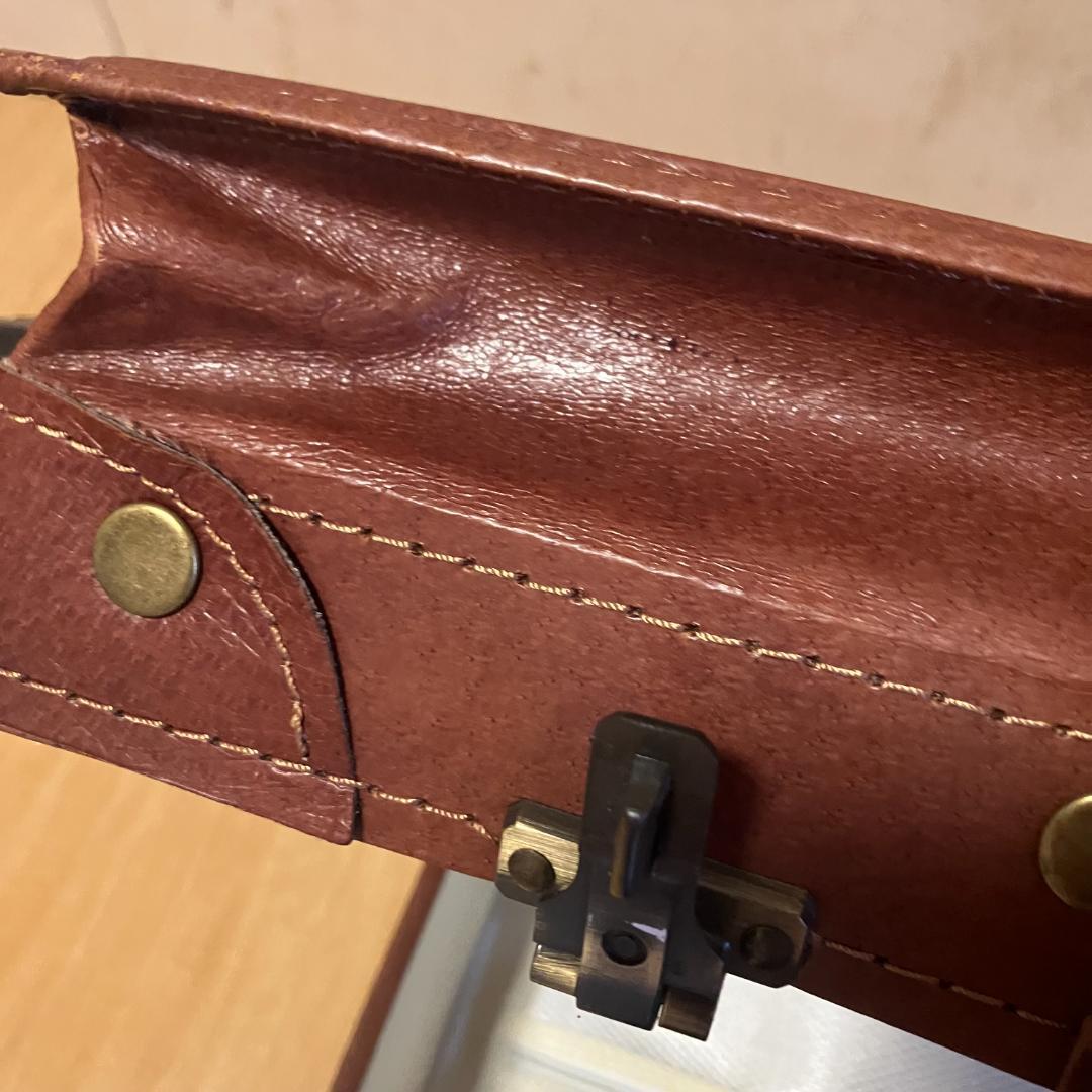 【新品】ユーラシア 豚革 トランク キャリーケース 旅行バッグ スーツケース 茶