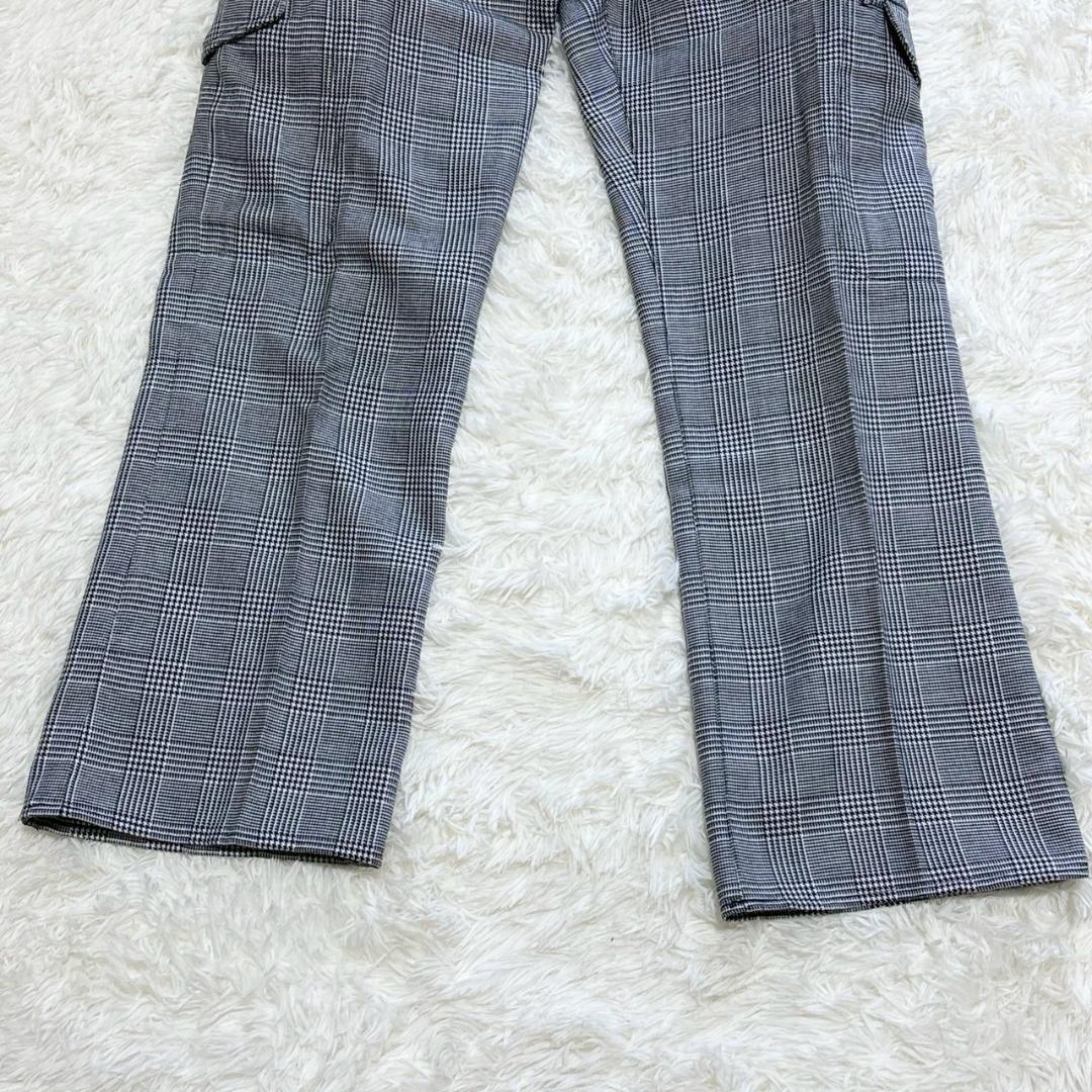 MARK&LONA チェック柄カーゴパンツ S ゴルフ メンズ キムタク