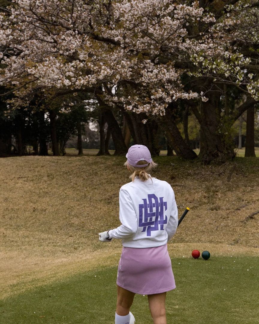 レディースウェア Captains Helm Golf LOGO CREW SWEAT