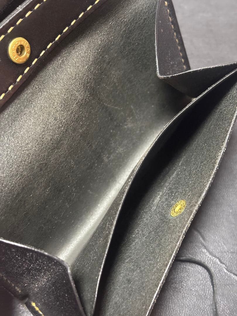 は*パ様 激渋　本革　レザーウォレット中サイズ