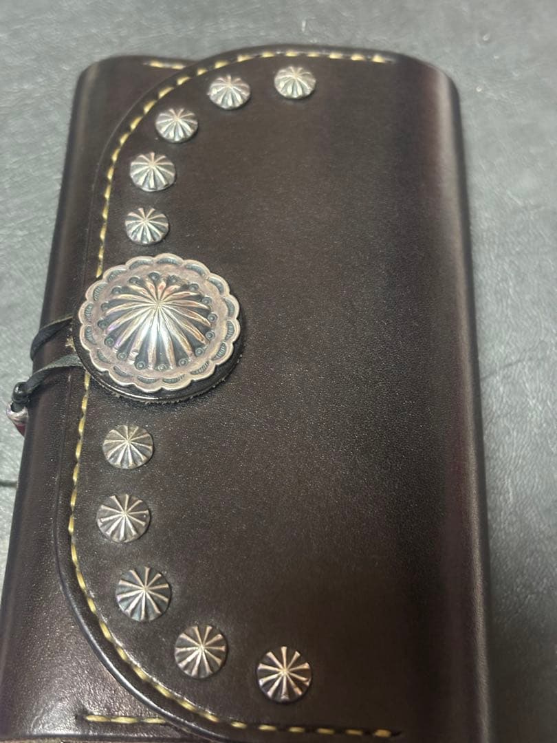 は*パ様 激渋　本革　レザーウォレット中サイズ