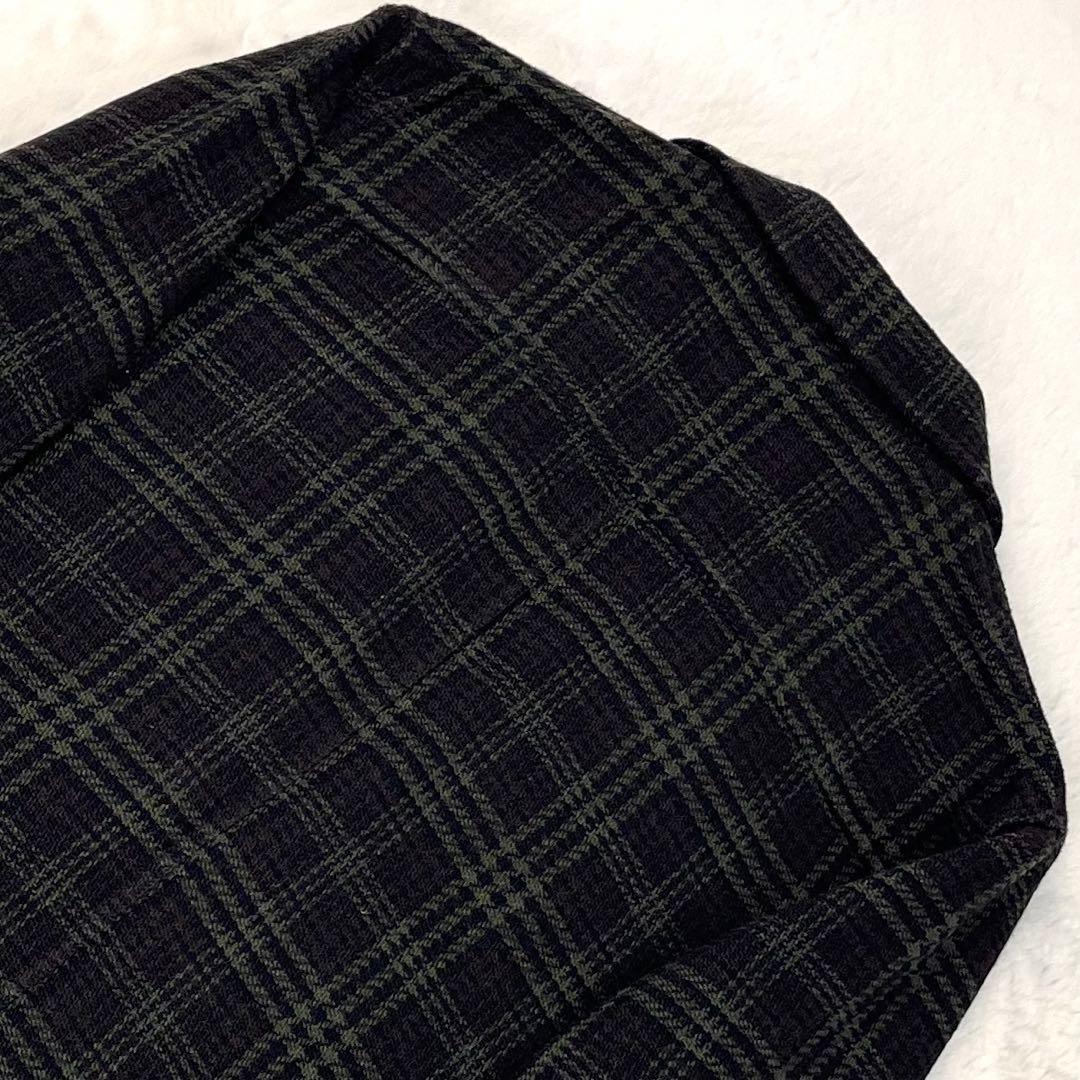 希少 CIRCOLO1901 チルコロ グレンチェック アンコンジャケット 54