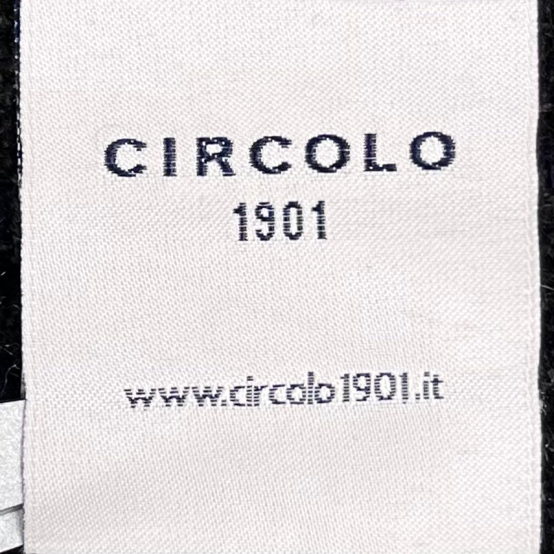 希少 CIRCOLO1901 チルコロ グレンチェック アンコンジャケット 54