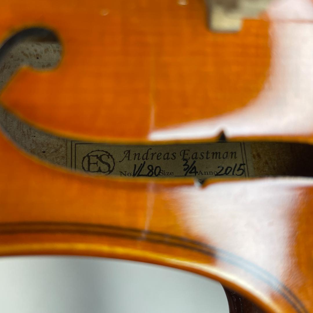 イーストマン VL80 3/4 2015年 バイオリン 分数バイオリン