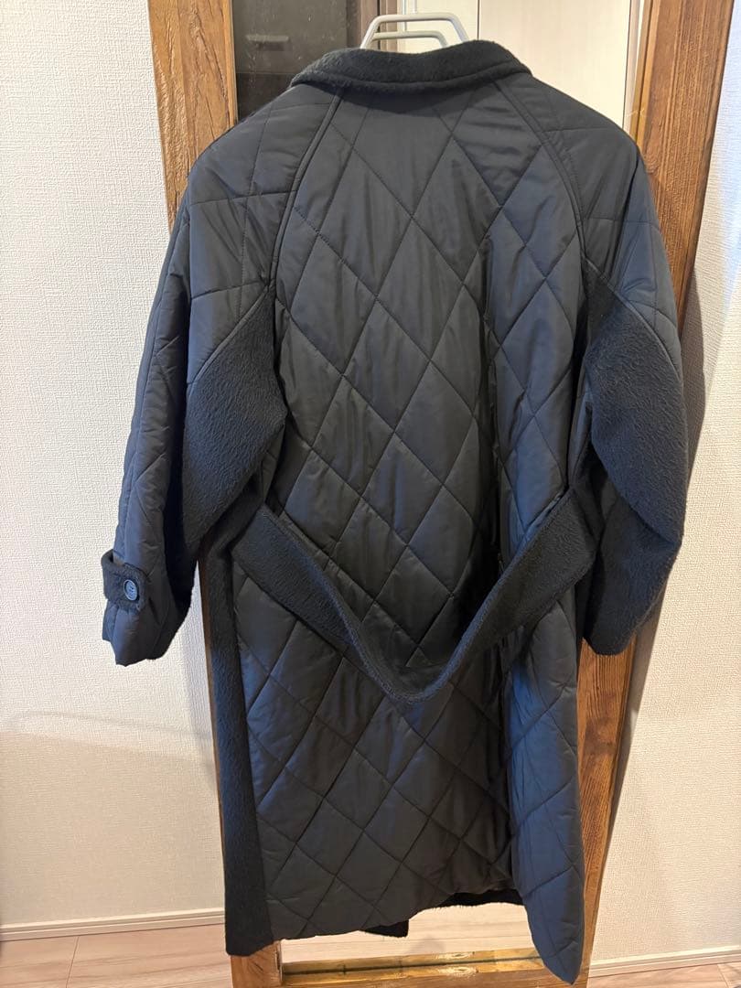 Ray BEAMS RBS シャギーキルトキリカエコート