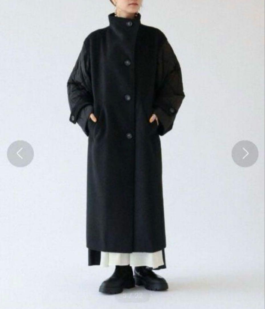 Ray BEAMS RBS シャギーキルトキリカエコート