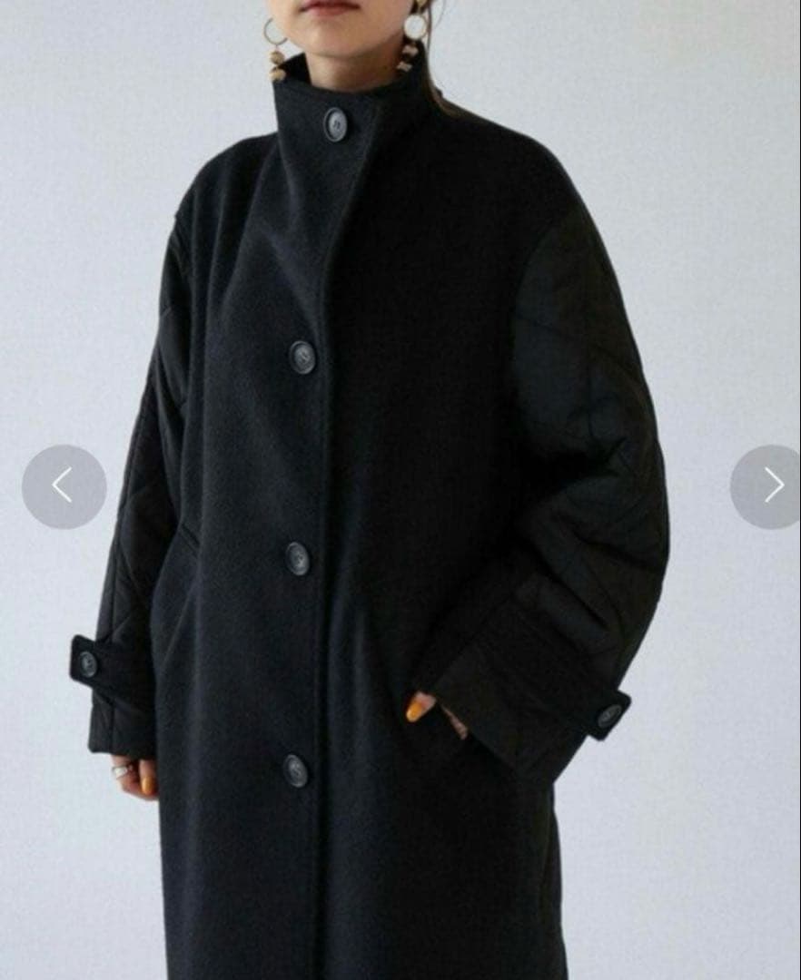 Ray BEAMS RBS シャギーキルトキリカエコート